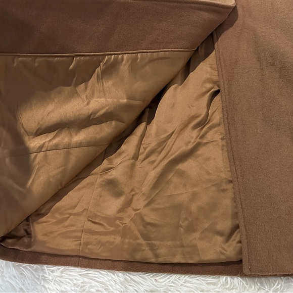 Halogen Camel Wool-Blend Coat Women’s Size 12 NWT - Picture 15 of 16